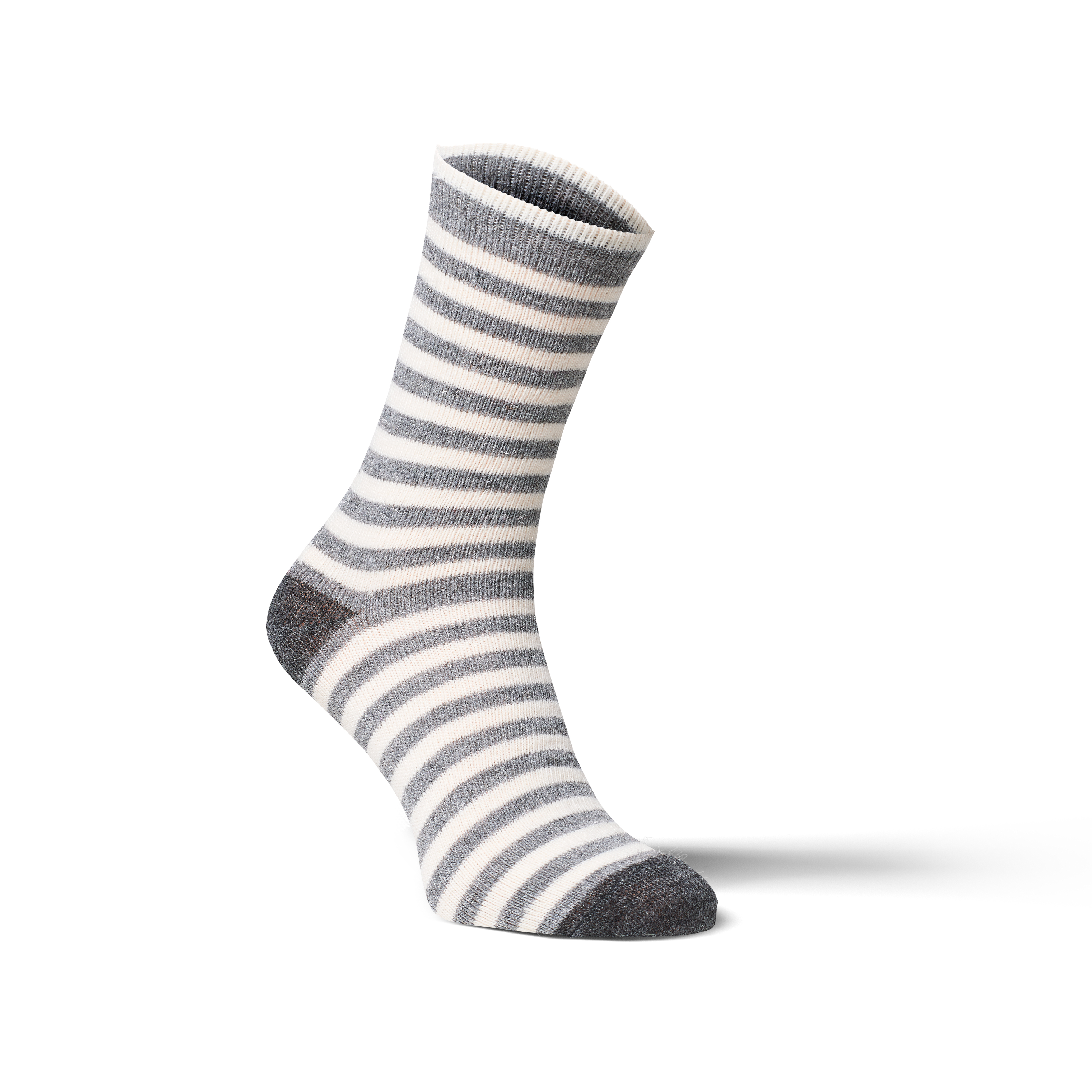 Alpaka Socken gestreift 2er Pack